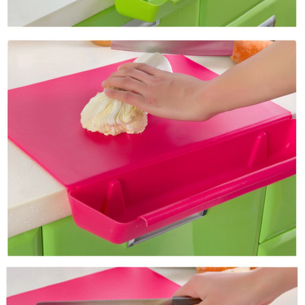 Kitchen Gadgets Organizer - Multipurpose Kitchen Cutting Board Set Durable
