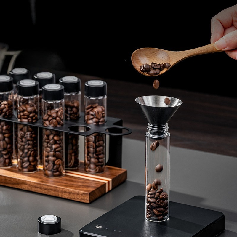 JUSTINLAU Glass Coffee Bean St - огляд і ціна Kitchen Gadgets Organizer