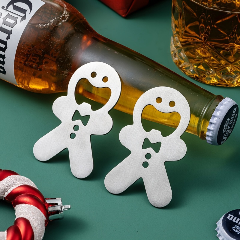 Gingerbread Man Bottle Opener  - огляд і ціна Kitchen Gadgets For Men