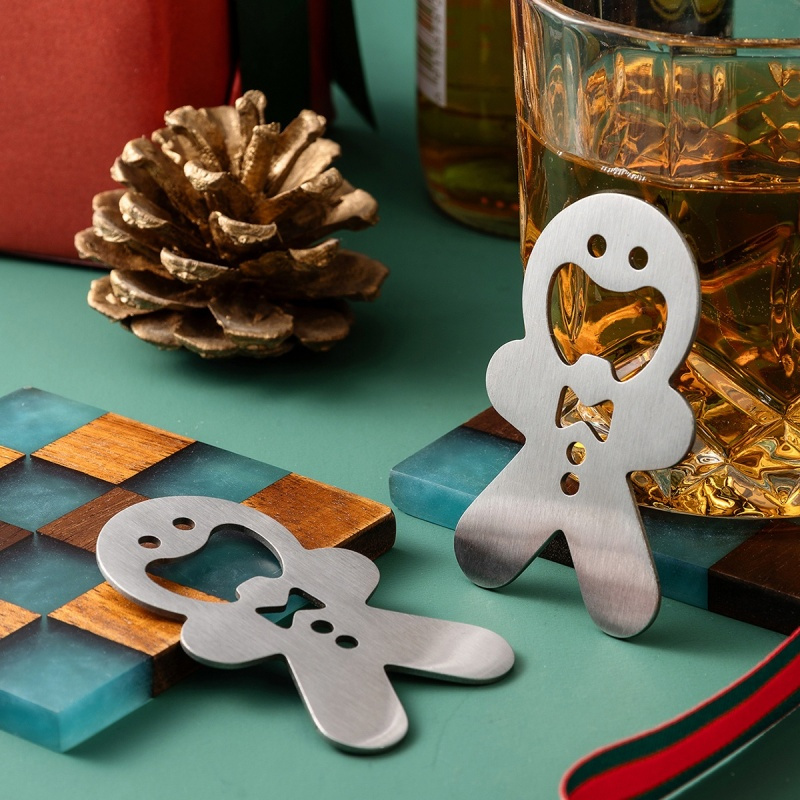 Gingerbread Man Bottle Opener  - огляд і ціна Kitchen Gadgets For Men