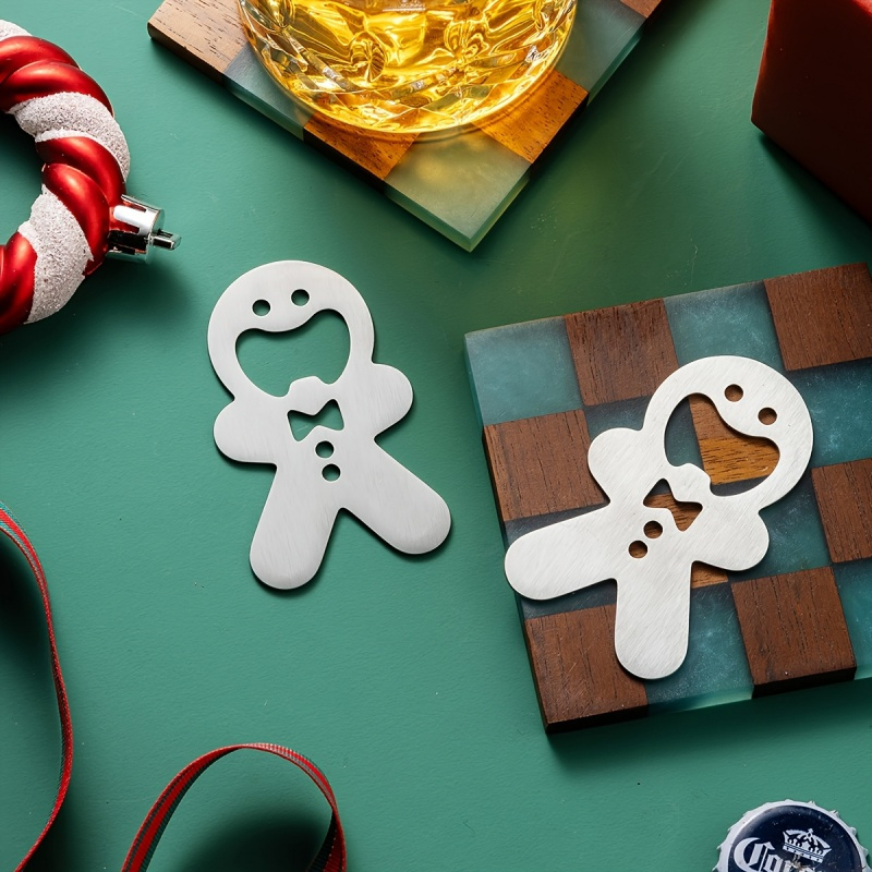 Gingerbread Man Bottle Opener  - огляд і ціна Kitchen Gadgets For Men