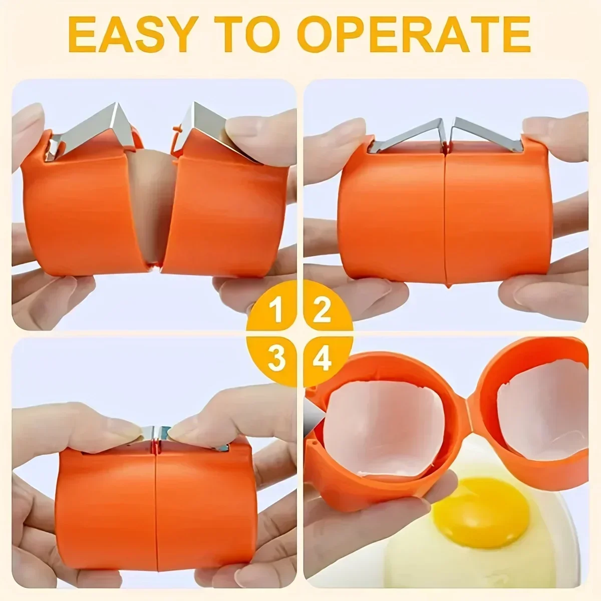 1/3pcs-New Egg Shell Opener Pr - огляд і ціна Egg Separator Tool
