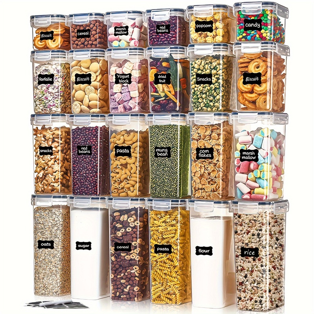 24Pcs Food Storage Containers  - огляд і ціна Kitchen Gadgets Organizer