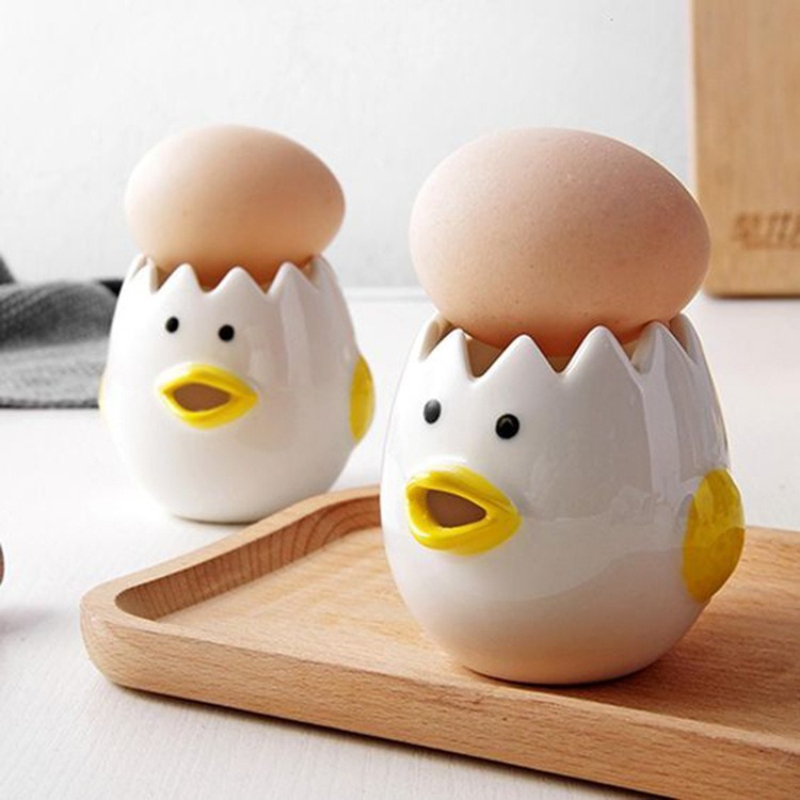 Ins Cute Ceramic Egg Separator - огляд і ціна Egg Separator Tool