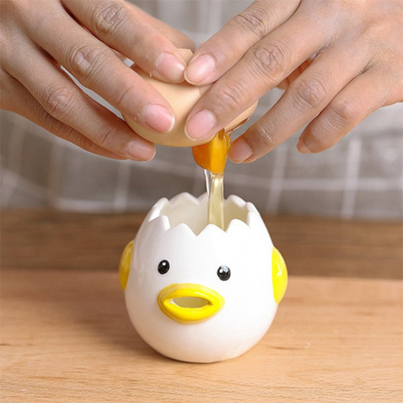 Ins Cute Ceramic Egg Separator - огляд і ціна Egg Separator Tool