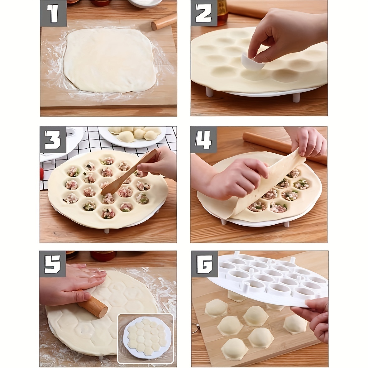 1pc- Simple Chinese Dumplings  - огляд і ціна Kitchen Gadgets Dumpling Maker