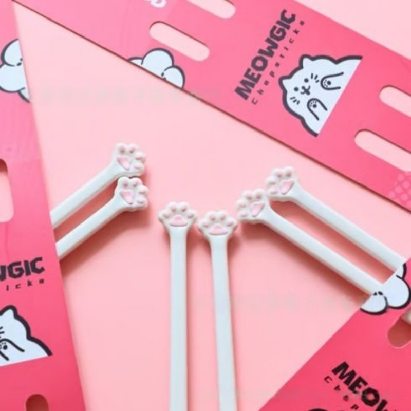 New Cat Paw Chopsticks For Bab - огляд і ціна Kitchen Helper Gadgets