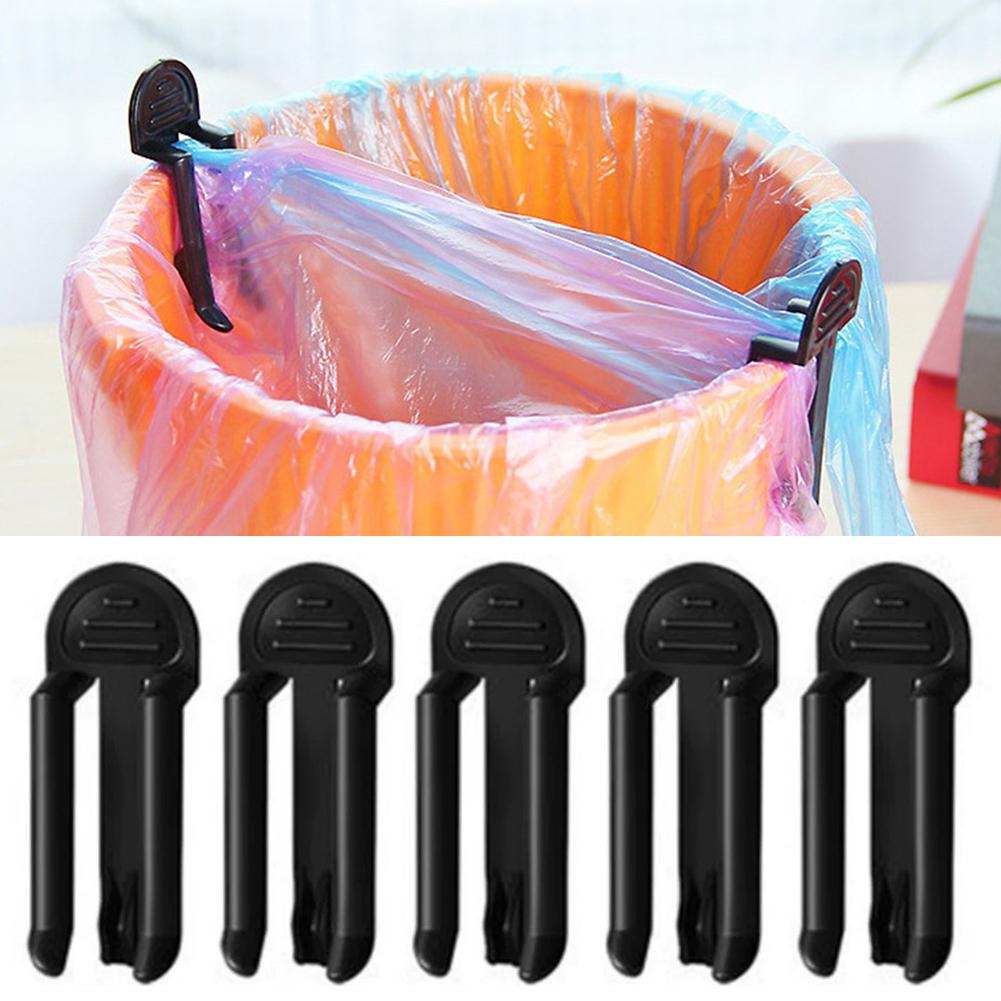 2/5Pcs Plastic Garbage Bag Cli - огляд і ціна Kitchen Gadgets Organizer