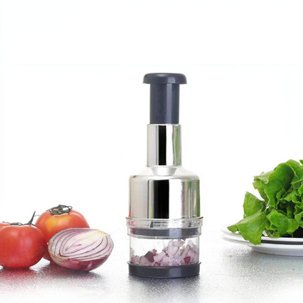Stainless Steel Garlic Press M - огляд і ціна Kitchen Helper Gadgets