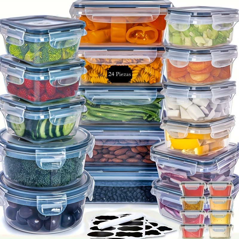 48PCS BPA-Free Food Storage Se - огляд і ціна Kitchen Gadgets Organizer