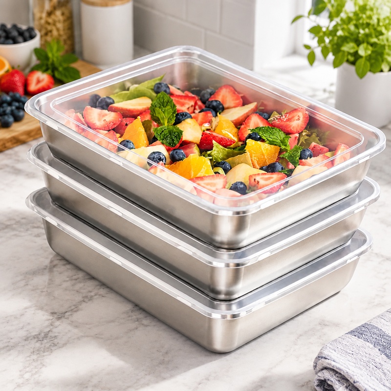 Triple Pack Stainless Steel Fo - огляд і ціна Kitchen Gadgets Organizer